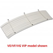 Rear Venetian Blinds : suit VE/VF/VG Sedan (White)