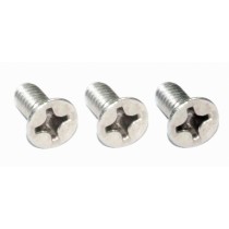 Door Catch Countersunk Phillips Machine Screw Set (3x) : suit RV1/SV1/AP5/AP6/VC/VE/VF/VG (except Hardtop)
