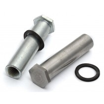 Through "B" Pillar Tube/Barrel bolt : suit seat belt into early model vehicles