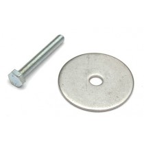 Front Fender Splash Panel Retainer Washer & Bolt : Stainless Steel : fits Chrysler Valiant