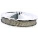 Chrome Air Cleaner : 4 barrel, 14 inch x 55mm (96mm installed height)