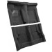 Molded Interior Cabin Carpet : 4 SPEED : BLACK Plush Cut / Essex : suit 1970 Dodge Challenger