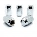 Chrome Standard Wheel Nut : 1/2" : Right hand thread
