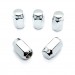 Chrome Standard Wheel Nut : 1/2" : Right hand thread