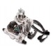 Holley Sniper Carter style EFI Self-Tuning Fuel Injection System : MASTER KIT: 350HP : Silver : BBD Flange : NA only
