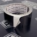 Car Builders Black Aluminium Foil Tape, 38mm x 10m roll