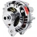 Alternator : 95 AMP : Chrysler Fitment : Chrome : Powermaster (Dual V-Pulley)