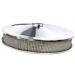 Chrome Air Cleaner : 4 barrel, 14 inch x 55mm (96mm installed height)