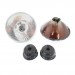 Semi Sealed Beam Headlight: Curved Glass : No parker : RETRO FITS to AP5/AP6/VC/VE/VF/VJ/VK - Chrysler Valiant