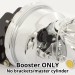 7" Chrome Brake Booster (Dual Diaphragm)
