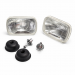 Halogen Headlamp Conversion : suit VG/VH Rectangle : Set of 2 With 55/60w H4 Globe