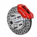 Wilwood Dyna-lite Pro 11'' 4-piston Disc Brake Conversion : RED : 1965-72 C-body Dodge & Plymouth (drilled/slotted)