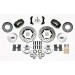 Wilwood Dyna-lite Pro 11'' 4-piston Disc Brake Conversion : 1970-72 B-Body / E-Body Mopar Dodge Plymouth (drilled/slotted)
