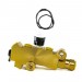 Brake Proportioning Valve Kit, Plain Brass Finish : suit GM 9/16" & 1/2" Master with 2 Wheel Disc Brakes