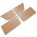 Reproduction Door Trim Set :  Tan (code T1) with Pressed Chrome stripes : suit VF/VG Sedan Pacer