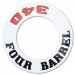 "340 FOUR BARREL" Air Cleaner Decal : suit E55