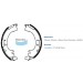 Rear Brake Shoe Set : Chrysler Centura