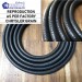 As per factory Chrysler grain : BLACK : Door Aperture Pinchweld Seal : suit Valiant Charger (VH)
