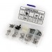 HP Clip Sample Box - Push Pin type - Bolt Plate Type & Wire Clip Type (22x piece KIT)