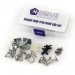 HP Clip Sample Box - Push Pin type - Bolt Plate Type & Wire Clip Type (22x piece KIT)