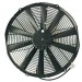 16" 12V Electric Thermo Fan : PULLER : Standard 93mm : 2160CFM (suits PWR radiators with mounting tags)