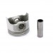 Hypereutectic Cast Alloy Dish Top Piston Set : 0.040" 360 sml block