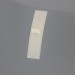 Plastic Universal Body & Sill Mold Clip : 20mm to 75mm wide, 9-10mm hole in body