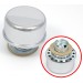 Valve Cover Breather Cap, Twist-on, 1-1/4" hole, Chrome