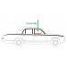 FRONT SET of Door Glass Window Weather Strips : suit AP5/AP6/VC Sedan & Wagon