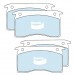 Front Disc Brake Pad Set, Bendix General CT : suit CL/CM