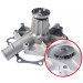 Alloy Water Pump : High volume, enclosed impeller type : Suit Small Block 273 / 318 / 340 / 360 /408