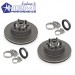 Front Disc Brake Combined Hub & Rotor Set : Heavy Duty : VG