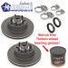 Front Disc Brake Combined Hub & Rotor Set : Heavy Duty : VG