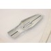Console Top Plate : Diecast Chrome : Suit VC/VE & VF Auto Floor Shifter (Coffin Head Style)