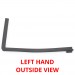 Rear Opening Quarter Glass Seal (left hand) : suit VJ/VK/CL Charger