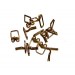 Wire Mold Retainer Clip : suit C-channel : 12.8mm or 18.5mm offset