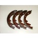 BENDIX Rear Brake Shoe Set : RV1/SV1/AP5/AP6/VC/VE/VF/VG/VH/VJ/VK/CL