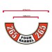 Custom "265 Four-Barrel" Air Cleaner Decal