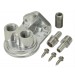 Derale Remote Filter Mount : 1/2" NPT ports : 3/4"-16 Centre Thread  - fits Z9, PH8A, HP-3001, 51515R, B252 oil filters