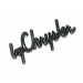 Reproduction "By Chrysler" Script Badge : suit VJ/VK