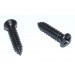 Universal Black Phosphate Dress Screw Set (5x) : Countersunk Truss Head