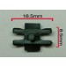 Body Molding Clip Set (10x) : 18.5 x 8.5mm