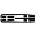 Body Stripe Kit (suit Valiant Charger R/T Six Pack) : Black