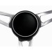 CURRENTLY UNAVAILABLE ETA late 2020- Classic Black Horn Button : Suit Nostalgia series steering wheels