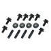 Restoration Valve Cover Retainer Bolt Set : Big-block