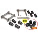 Heavy Duty Rear Spring Hanger & Rubber Bush Set : 1/2" Pins (Bushing: 8x 22mm, 4x 35mm) : suit RV1/SV1/AP5/AP6/VC/VE/VF/VG/VH/VJ/VK