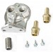 Derale Remote Filter Mount : 1/2" NPT ports : 3/4"-16 Centre Thread  - fits Z9, PH8A, HP-3001, 51515R, B252 oil filters