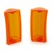 Factory Correct Reproduction Front Indicator Lens : ORANGE : suit VJ/VK (HP's New Mold-Injected Lens Range)