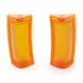 Factory Correct Reproduction Front Indicator Lens : ORANGE : suit VJ/VK (HP's New Mold-Injected Lens Range)